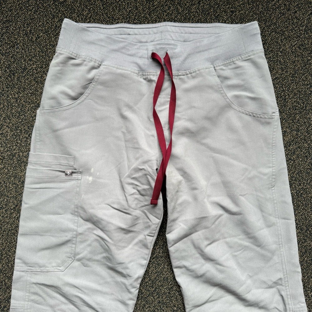 Figs Slate Grey Scrub Pants